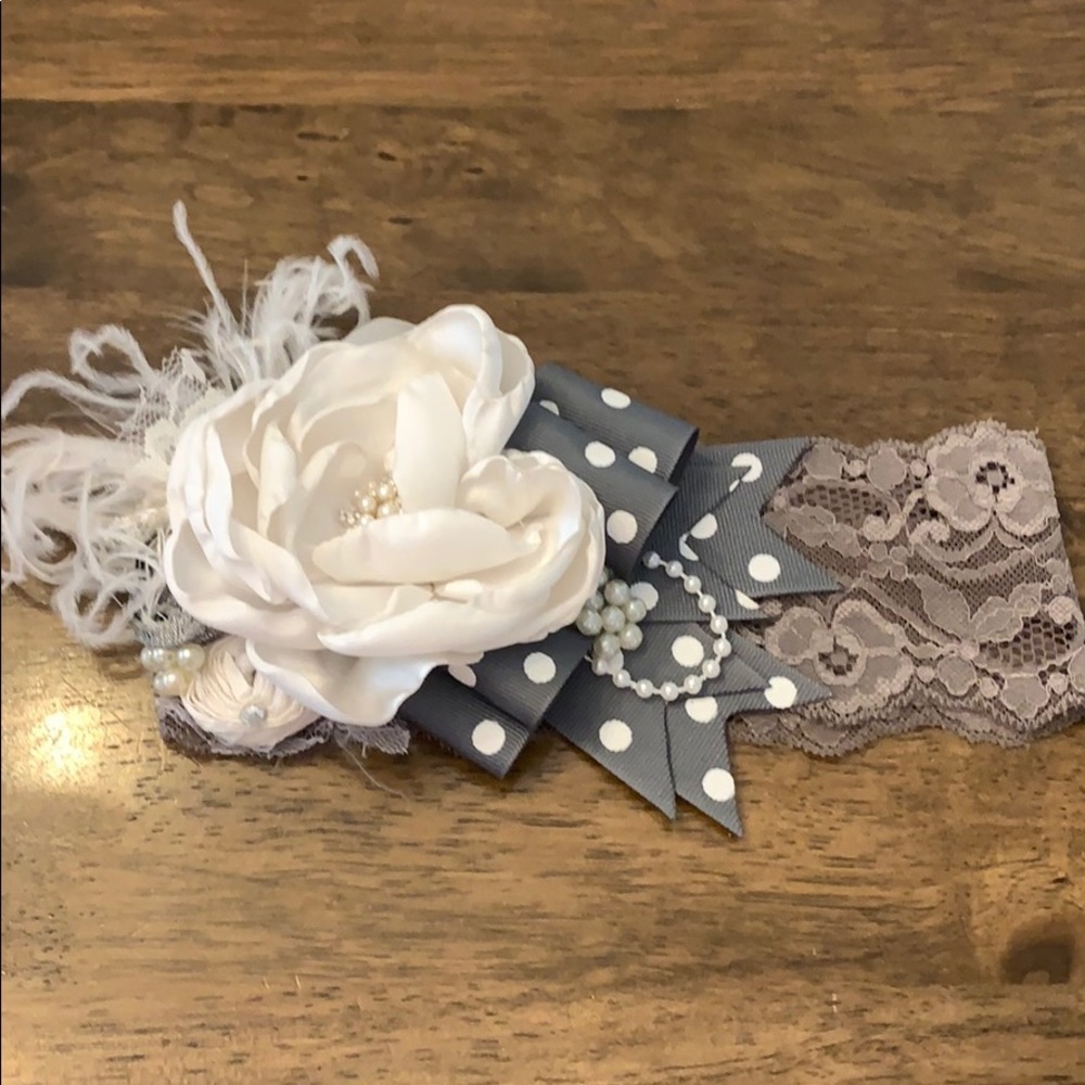 London Raquel floral headband